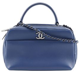 Sac de bowling Trendy de Chanel Bleu