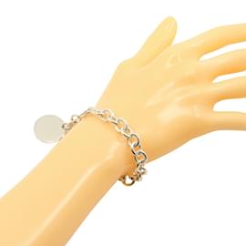 Tiffany & Co-Tiffany & Co. Retorno à Pulseira Tag Oval-Prata