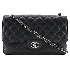Borsa a Spalla Chanel Deca Matelassé 30 Nero