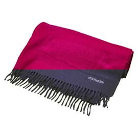 Hermès-Hermes Pink Cashmere Shawl-Pink