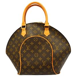 Louis Vuitton-Louis Vuitton Monogram Ellipse MM Handbag-Brown