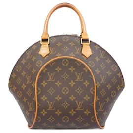Louis Vuitton-Louis Vuitton Monogram Ellipse MM Handbag-Brown