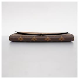 Louis Vuitton-Louis Vuitton Long Wallet Monogram Reverse Giant Portefeuille Sarah-Brown