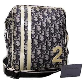 Christian Dior-Saddlebags-White,Blue