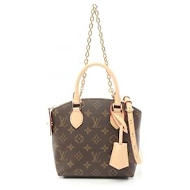 Louis Vuitton-Louis Vuitton Lockit BB Monogram Handbag-Brown