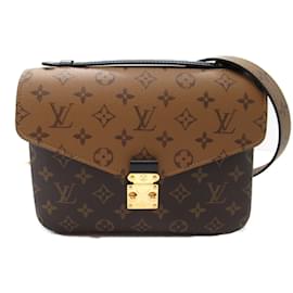 Louis Vuitton-Louis Vuitton Pochette Metis MM Shoulder Bag-Brown,Monogram