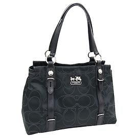 Coach Signature Black
