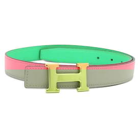 Hermès-Hermes Constance Reversible Belt-Pink