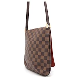Louis Vuitton-Louis Vuitton Damier Ebene Musette Salsa Shoulder Bag-Red,Damier ebene