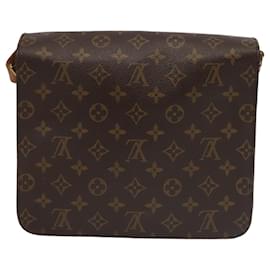 Louis Vuitton-LOUIS VUITTON Monogram Cartouchiere GM Shoulder Bag M51252 LV Auth 100431-Monogram