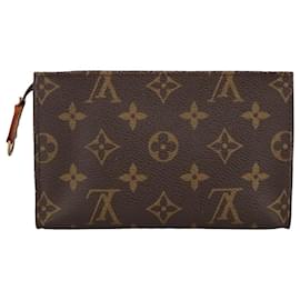 Louis Vuitton-LOUIS VUITTON Monogram Bucket PM Accessory Pouch LV Auth 100590-Monogram