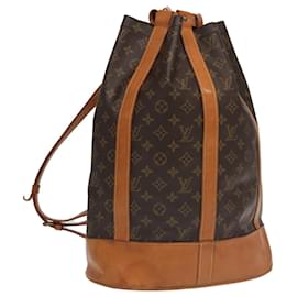 Louis Vuitton-LOUIS VUITTON Monogram Randonnee GM Shoulder Bag M42244 LV Auth 97360-Monogram