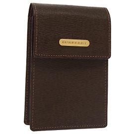 Burberry Ledertasche braun Auth 101274 Braun