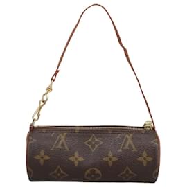 Louis Vuitton-LOUIS VUITTON Monogram Papillon Pouch Pouch LV Auth 100612-Monogram