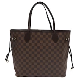 Louis Vuitton-LOUIS VUITTON Damier Ebene Neverfull MM Tote Bag N51105 LV Auth 101332A-Other