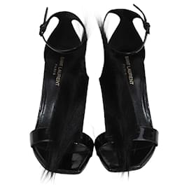 Saint Laurent-SAINT LAURENT Sandals T.EU  Leather-Black