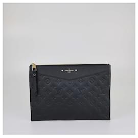 Louis Vuitton-Bolsas LOUIS VUITTON T. Couro-Preto