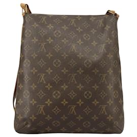 Louis Vuitton-LOUIS VUITTON Monogram Musette Shoulder Bag M51256 LV Auth 101206-Monogram