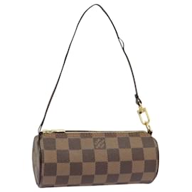 Louis Vuitton-LOUIS VUITTON Damier Ebene Papillon Pouch LV Auth 100600-Other