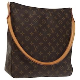 Louis Vuitton-LOUIS VUITTON Monogram Looping GM Shoulder Bag M51145 LV Auth 101316A-Monogram