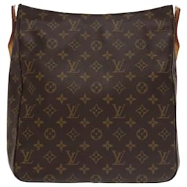 Louis Vuitton-LOUIS VUITTON Monogram Looping GM Shoulder Bag M51145 LV Auth 101316A-Monogram