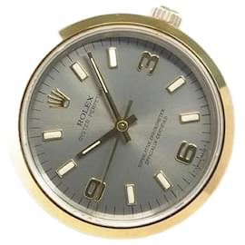 Rolex-ROLEX Oyster PERPETUAL SS xYG combination gray3 6 9 14203 S series Mens-Silvery