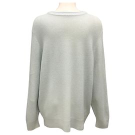 Loro Piana Herren Pullover aus leichtem Baby-Kaschmir in Hellblau Blau