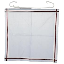 Hermès-HERMES Handkerchief Cotton Blue Auth bs20150-Blue