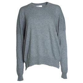 Autre Marque Pull BeYou en cachemire gris XL Gris