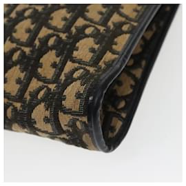 Christian Dior-Christian Dior Trotter Canvas Shoulder Bag Navy Auth ep6695-Navy blue