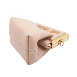 Fendi-Fendi Pink Leather Handbag Charm-Pink