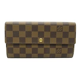 Louis Vuitton-Louis Vuitton Portefeuille Sarah Bi-fold Wallet-Brown