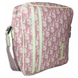 Christian Dior Valigie Rosa Bianco