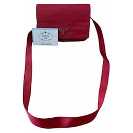 Prada Purses, wallets, cases Red
