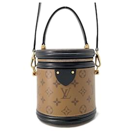 Louis Vuitton-Louis Vuitton Monogram Reverse Cannes Vanity Bag-Black