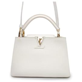 Louis Vuitton-Louis Vuitton Capucines BB Urs Fischer Handbag-White
