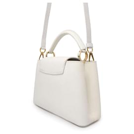 Louis Vuitton-Louis Vuitton Capucines BB Urs Fischer Handbag-White