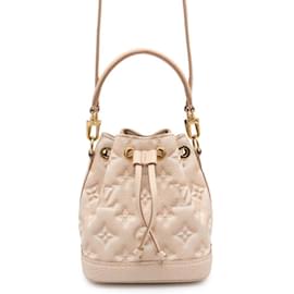 Louis Vuitton-Louis Vuitton Monogram Empreinte Summer Stardust Nano Noe Handbag-Beige