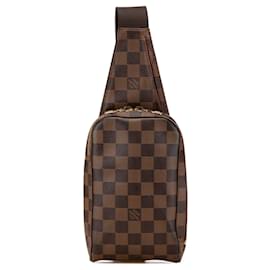 Louis Vuitton-Bolsas LOUIS VUITTON T. Tecido-Marrom