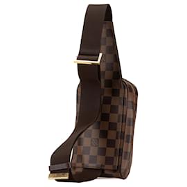 Louis Vuitton-Bolsas LOUIS VUITTON T. Tecido-Marrom