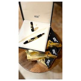 Montblanc-Stylos-Noir,Doré