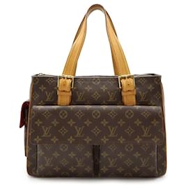 Louis Vuitton-Sac tote Multipli Cite Monogram Louis Vuitton-Marron