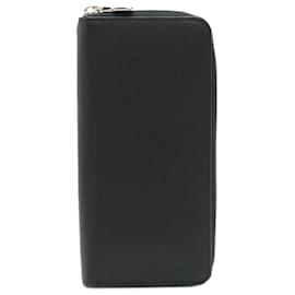 Louis Vuitton-Louis Vuitton Zippy Wallet Vertical Black M58412-Black