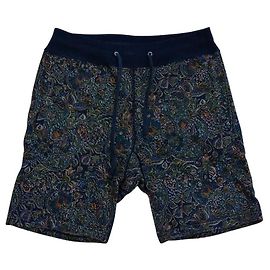 Short Supreme Paisley en coton bleu marine Bleu Marine