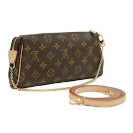 Louis Vuitton-Bolsa de Ombro Eva Monograma Louis Vuitton-Marrom,Monograma