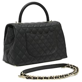 Chanel-Chanel Coco Handle 29 Shoulder Bag-Black