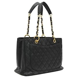 Chanel-Chanel Matelasse GST Chain Tote-Black
