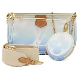 Louis Vuitton-Louis Vuitton Monogram Giant Multi Pochette Accessory-Blue