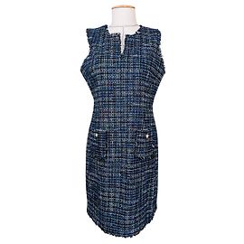 Robe en tweed Karl Lagerfeld Multicolore