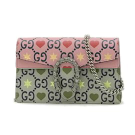 Gucci-Gucci Dionysus Chain Shoulder Bag in Pink-Pink
